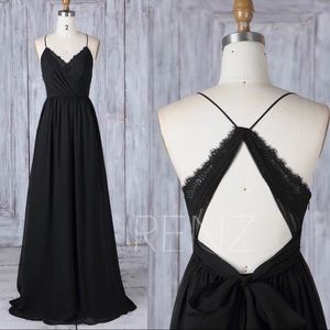 Etsy RenzRags Backless Formal Dress